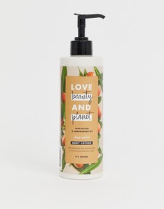 Увлажняющий крем для тела с маслом ши и сандаловым деревом Love Beauty and Planet - 400 мл - Бесцветный