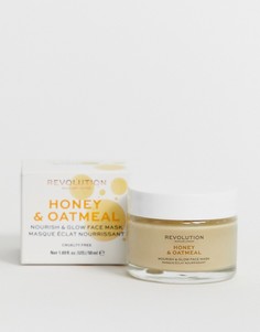 Питающая и придающая сияние маска для лица с медом и овсянкой Revolution Skincare - Мульти