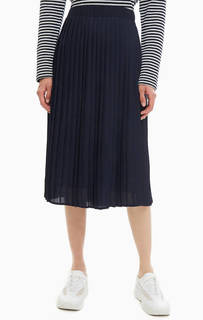 Юбка Синяя плиссированная юбка Marc O’Polo Denim