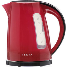 Чайник электрический VEKTA KMP-1701 красный/черный