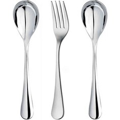 Набор столовых приборов для сервировки 3 предмета Robert Welch Ashbury Bright (ASHBR1088V/3)