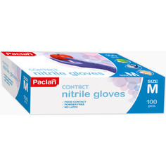 Перчатки Paclan нитриловые (M), 100 шт