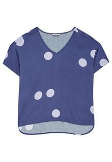 Блузка в горох