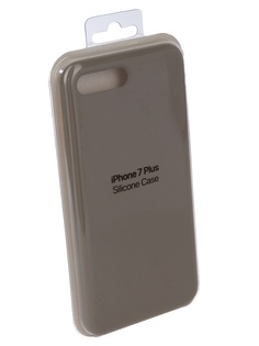 Аксессуар Чехол Innovation для APPLE iPhone 7 Plus / 8 Plus Silicone Case Grey 10278