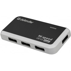 Хаб USB Defender Quadro Infix USB 4-ports 83504