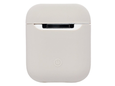 Чехол Activ для APPLE AirPods Soft Touch Stone White 97772