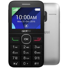 Сотовый телефон Alcatel OneTouch 2008G Black-Metal Silver