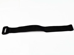 Ремень-липучка EasyGrip P 300x20mm Black с пластиковой пряжкой