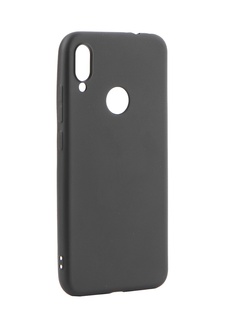 Аксессуар Чехол Gurdini для Xiaomi Redmi Note 7 Soft Touch Silicone Black 908372