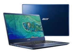 Ноутбук Acer Swift 3 SF314-54-50E3 Blue NX.GYGER.004 (Intel Core i5-8250U 1.6 GHz/8192Mb/256Gb SSD/Intel UHD Graphics 620/Wi-Fi/Bluetooth/Cam/14.0/1920x1080/Windows 10)