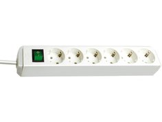 Сетевой фильтр Brennenstuhl Eco-Line 6 Sockets 1.5m White 1159520015