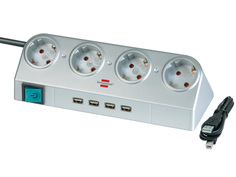 Сетевой фильтр Brennenstuhl Desktop-Power 4 Sockets 1.8m 1153540134