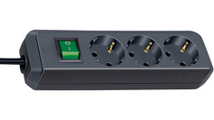 Сетевой фильтр Brennenstuhl Eco-Line 3 Sockets 5m Black 1152900