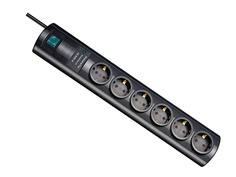 Сетевой фильтр Brennenstuhl Primera-Tec 6 Sockets 2m Black 1153300456