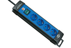 Удлинитель Brennenstuhl Premium-Line 4 Sockets 1.8m Black-Blue 1951340100