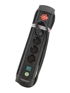 Сетевой фильтр Brennenstuhl Premium-Line 6 Sockets 3m Black 1756110016