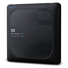 Жесткий диск Western Digital My Passport Wireless Pro 4Tb WDBSMT0040BBK-RESN