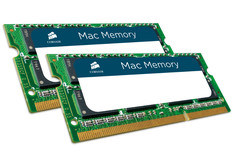 Модуль памяти Corsair Mac DDR3 SO-DIMM 1333MHz PC3-10600 - 16Gb KIT (2x8Gb) CMSA16GX3M2A1333C9