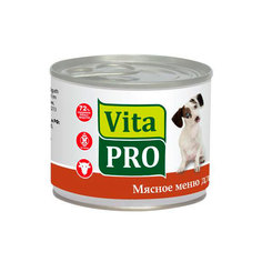 Корм VITA PRO Говядина 200g для собак 47896/2931