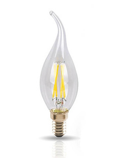 Лампочка Rev Filament свеча на ветру FC37 E14 7W 4000K DECO Premium Cold Light 32496 6