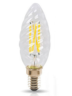 Лампочка Rev Filament свеча витая TC37 E14 5W 4000K DECO Premium Cold Light 32492 8