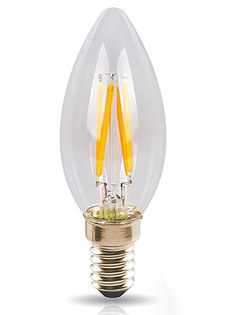 Лампочка Rev Filament свеча C37 E14 7W 2700K DECO Premium Warm Light 32486 7