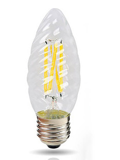 Лампочка Rev Filament свеча витая TC37 E27 5W 4000K DECO Premium Cold Light 32490 4