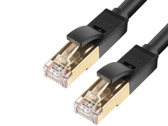 Сетевой кабель GCR PROF 7 ethernet 0.2m RJ45 CU Black GCR-LNC701-0.2m Greenconnect