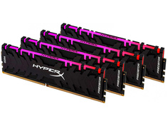 Модуль памяти Kingston HyperX Predator RGB DDR4 DIMM 3000MHz PC4-24000 CL15 - 32Gb KIT (4x8Gb) HX430C15PB3AK4/32