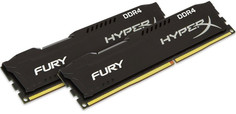 Модуль памяти Kingston HyperX Fury DDR4 DIMM 2666MHz PC4-21300 CL16 - 32Gb KIT (2x16Gb) HX426C16FBK2/32