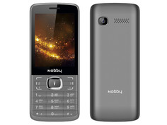 Сотовый телефон Nobby 330T Grey-Black