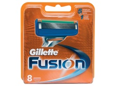 Аксессуар Сменные кассеты Gillette Fusion 8 шт 81372253