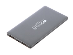 Внешний аккумулятор Canyon Power Bank 5000mAh Dark Gray CNS-TPBP5DG