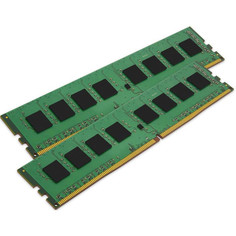 Модуль памяти Kingston DDR4 DIMM 2400MHz PC4-19200 CL17 - 16Gb KIT (2x8GB) KVR24N17S8K2/16