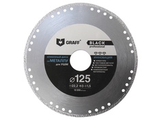 Диск Graff GDDM125B алмазный по металлу 125x22.23mm