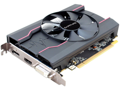 Видеокарта Sapphire Pulse Radeon RX 550 1206Mhz PCI-E 3.0 4096Mb 7000Mhz 128 bit DVI HDMI HDCP 11268-01-20G
