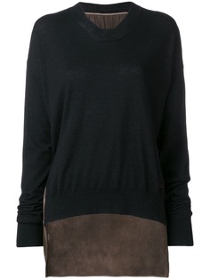 Uma Wang джемпер дизайна колор-блок