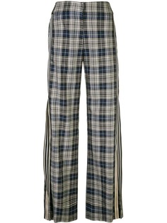 Monse брюки широкого кроя в клетку