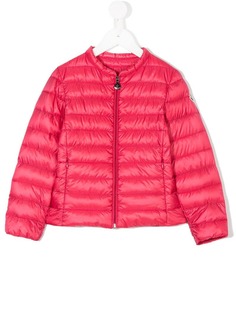 Moncler Kids пуховая куртка без воротника