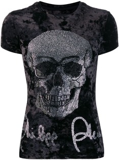 Philipp Plein футболка с принтом Skull