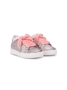 Monnalisa glitter sneakers