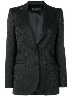Dolce & Gabbana жаккардовый блейзер