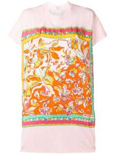 Emilio Pucci платье-футболка с принтом