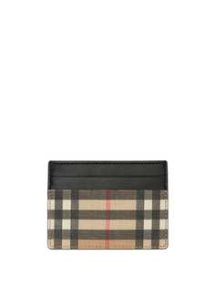 Burberry картхолдер в клетку Vintage Check