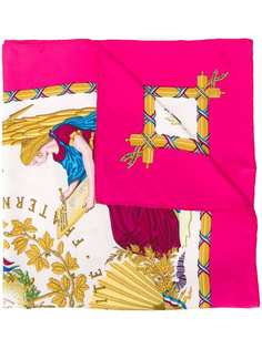 Hermès Pre-Owned платок с принтом