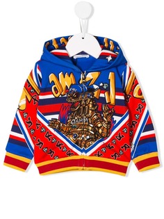 Dolce & Gabbana Kids куртка Glam с капюшоном