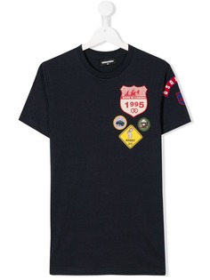 Dsquared2 Kids футболка с нашивкой-логотипом