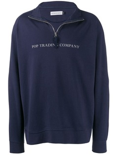 Pop Trading Company толстовка с логотипом