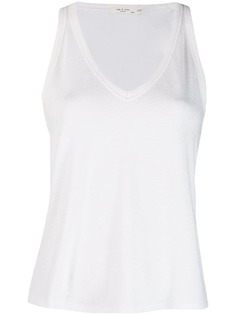Rag & Bone топ без рукавов с V-образным вырезом