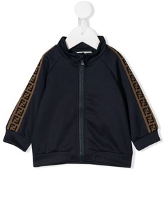 Fendi Kids толстовка на молнии